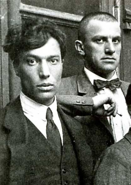 Boris Pasternak and Vladimir Mayakovsky Vladimir Mayakovsky, Classical Music Composers, Russian Literature, Russian Culture, Writers And Poets, Book Writer, Performance Artist, Russian Art, Classic Literature