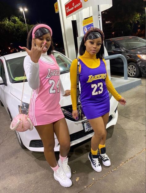 Jersey Dress Outfit, Bestie Outfits, Matching Outfits Best Friend, Squad Outfits, Cute Birthday Outfits, Best Friend Outfits, Swag Outfits For Girls