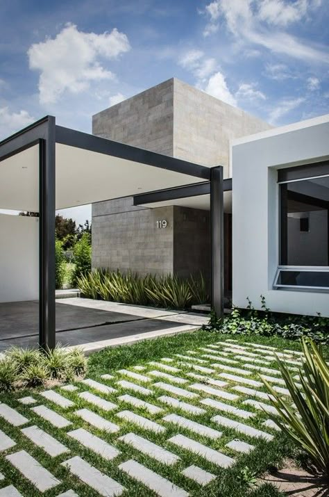 Luxury Exterior, Carport Designs, Pergola Design, Have Inspiration, Pergola Designs, Design Exterior, Facade House, House And Home Magazine, Contemporary Architecture