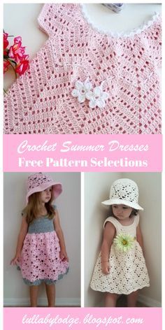 Crochet Girls Dress Pattern, Crochet Baby Dress Free Pattern, Crochet Toddler Dress, Super Cute Crochet, Crochet Dress Girl, Crochet Dress Pattern Free, Crochet Baby Girl Dress, Crochet Summer Dresses, Crochet Baby Dress Pattern