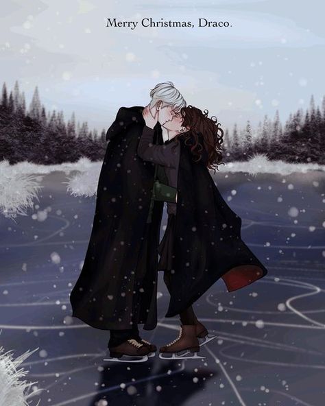 ☁️ on Instagram: "illustration for fanfic “Isolation” by Bex-chan dramione ❄️🤍 #isolationfanfic #dramione #harrypotter #dracomalfoy #hermionagranger #malfoygranger #HP #illustration #fanart #dramionefanart #harrypotterfanart #fanfic" Dramione Headcanons, Draco Y Hermione, Fanfic Dramione, 2022 Illustration, Harry Potter Book Covers, Drako Malfoy, Draco And Hermione Fanfiction, Ron Weasley Hermione Granger, Draco Malfoy Fanart