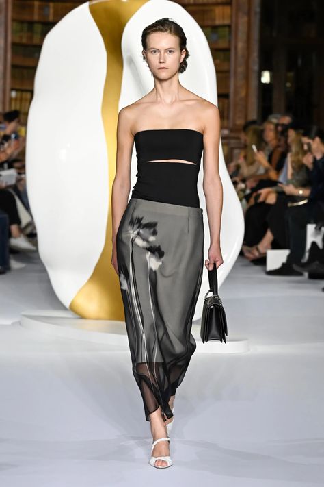 Giada Spring 2024 Ready-to-Wear Collection | Vogue Rick Owens Dress, Fashion Figures, Milan Fashion Weeks, Spring 2024, Sheer Dress, Italian Fashion, Milan Fashion Week, Spring Summer Fashion, The Fashion