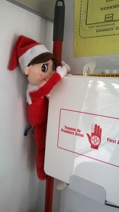 School Bus Elf On The Shelf Ideas, Elf On The Shelf School Bus Ideas, Bus Ideas, Elf Ideas, Elf On The Shelf Ideas, Bus Driver, Shelf Ideas, On The Shelf, School Bus