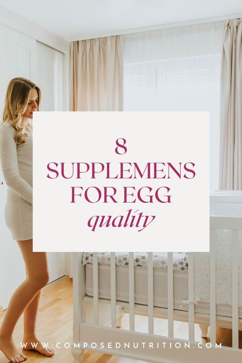 Egg quality is very important for not only fertility, but also for general health because if you have poor egg quality this can be an indicator that your hormones are off balance. Fortunately, there are certain supplements for healthy egg quality to support fertility, hormone balance, and general health. Here are 8 supplements that can help to improve egg quality: How To Increase Egg Quality, Egg Quality Fertility Improve Food, It Starts With The Egg Supplements, How To Improve Egg Quality Fertility, Egg Quality Fertility Improve, Improve Egg Quality Fertility, Fertility Herbs, Boost Fertility Naturally, Ivf Tips