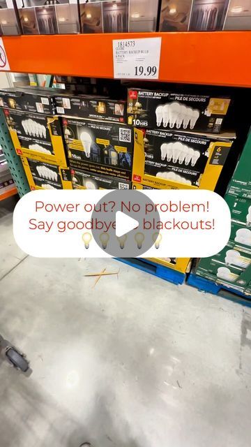 Screw In Light Fixture, Costco Canada, Costco Finds, Portable Lighting, Power Outage, Battery Backup, Portable Light, 6 Pack, Light Switch