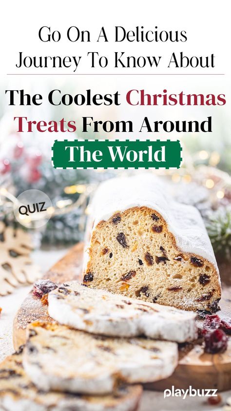 Christmas Desserts From Around The World, Desserts From Around The World, Traditional Christmas Desserts, Desserts Around The World, German Cookies, Birthday Wishes Cake, Flavored Sugar, Mince Pies, Christmas Pudding