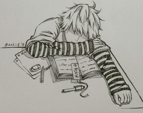 #inktober #sleepy #manga #sketch #anime #char #animeboye Sleepy Person Drawing, Sleeping Guys, Anime Char, Manga Sketch, Bookish Tattoos, Drawing Characters, Goth Scene, Person Drawing, Sleepy Head