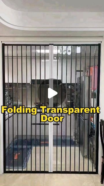 Folding Doors Ideas, Transformable Furniture, Folding Patio Doors, Folding Windows, Folding Doors Interior, Folding Glass Doors, Door Protector, Folding Door, Aluminium Windows