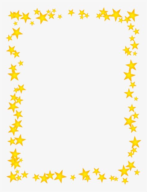 Free Borders And Frames Download, Star Border Design, Microsoft Word Design, Paper Borders, Happy Birthday Bouquet, Star Border, Mothers Day Pictures, Border Templates, Sparkles Background