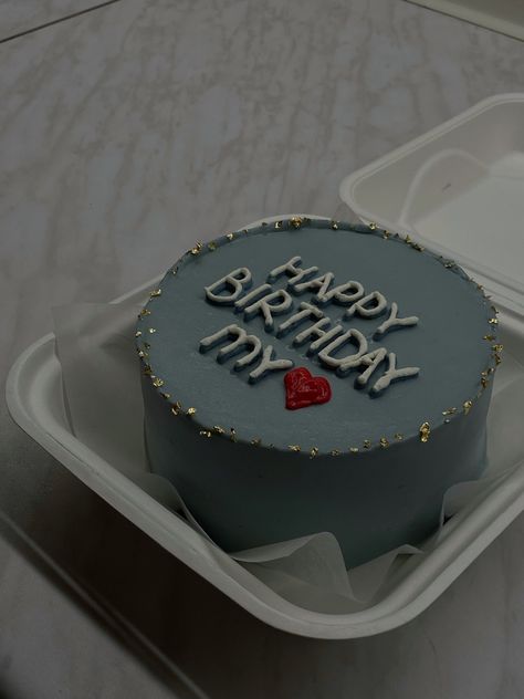 Custom Cake For Boyfriend, Bento Cakes For Him, Homemade Birthday Cake For Boyfriend, Birthday Bento Cakes For Boyfriend, Boys Cake Designs Birthday, Bento Birthday Cake For Boyfriend, Husband Bday Cake, Bento Cake For Boyfriend Birthday, Bento Cake Boy