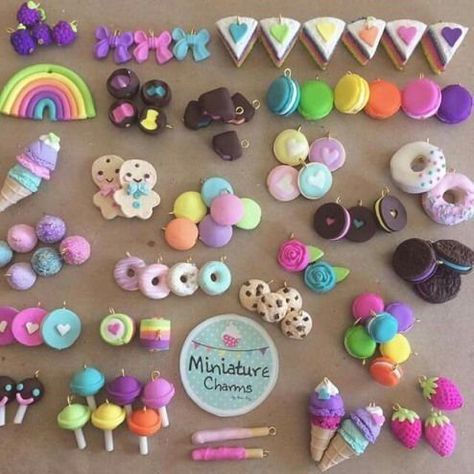 Cercei Din Lut Polimeric, Fimo Kawaii, Crea Fimo, Bake Clay, Oven Bake Clay, Polymer Clay Kawaii, Tanah Liat, Polymer Clay Diy, Polymer Clay Jewelry Diy