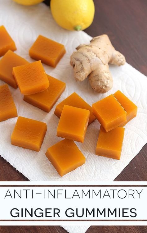 Oooh, I’m so excited to share this recipe with you! Before we get to these anti-inflammatory ginger gummies (think childhood jello snack meets healing supplement), I have to ask you a quick question: Ginger Gummies, Healthy Gummies, Homemade Gummies, Gummies Recipe, Gelatin Recipes, Inflammatory Foods, Healing Food, Homemade Remedies, Find Recipes