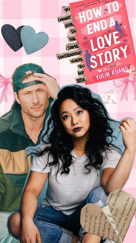 A fancast for How to End a Love Story by Yulin Kuang #fancast #novel #howtoendalovestory #yulinkuang #stephaniehsu #glenpowell Glen Powell, A Love Story, A Love, Love Story, It Cast, Writing