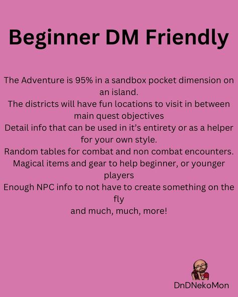 Sneak Peak into my most worked on adventure. The Mother’s Day one shot. #DnD #DungeonsAndDragons #DungeonsAndDragons5e #DnDCampaign #DnDMom #DnDDM #DnDOneShot #DnDOneShotIdeas #DnDCampaignWriting #DnDHomebrew Dnd One Shot Ideas, Dungeons And Dragons 5e, Fun Characters, Dnd Monsters, One Shot, Sneak Peak, Home Brewing, Dungeons And Dragons, Mother’s Day