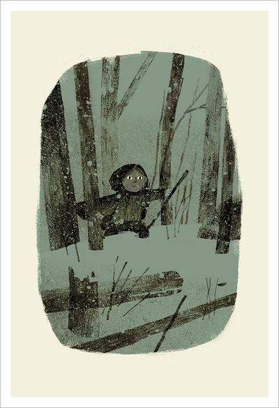 The Skull - pg. 1 - Otilla Ran (PRINT), Jon Klassen The Skull Jon Klassen, Nathan Fowkes, Jon Klassen, Dark Basement, Raccoon Print, Mike Lee, Animal Sweater, Book Artwork, Music Events