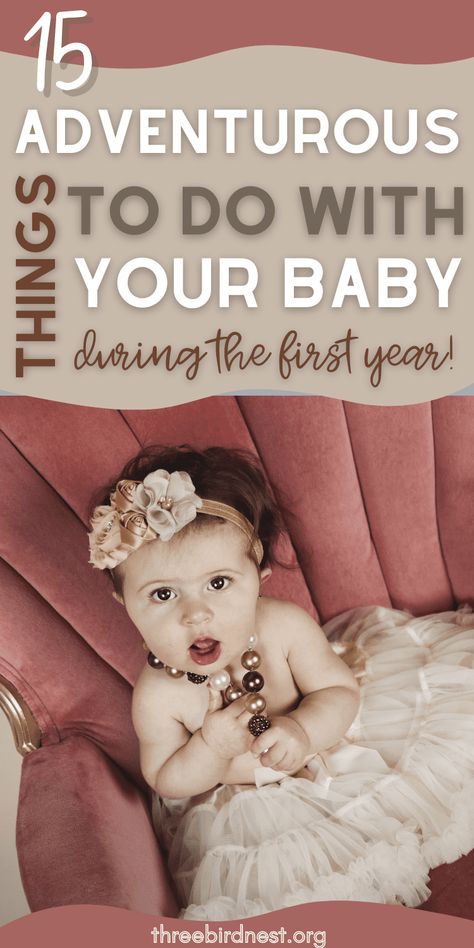 Baby's first year. Things to do with your baby during the first year of life. Activities, and Adventures you'll both love. Baby's first year, one year old ideas, first year ideas, baby hacks, baby activites, sensory play, toddler activites. Things To Do With Baby First Year, Things To Do With Baby, Labor Bag, Outing Ideas, 1 Year Baby, Life Activities, Space Baby, Baby Planning, First Time Parents