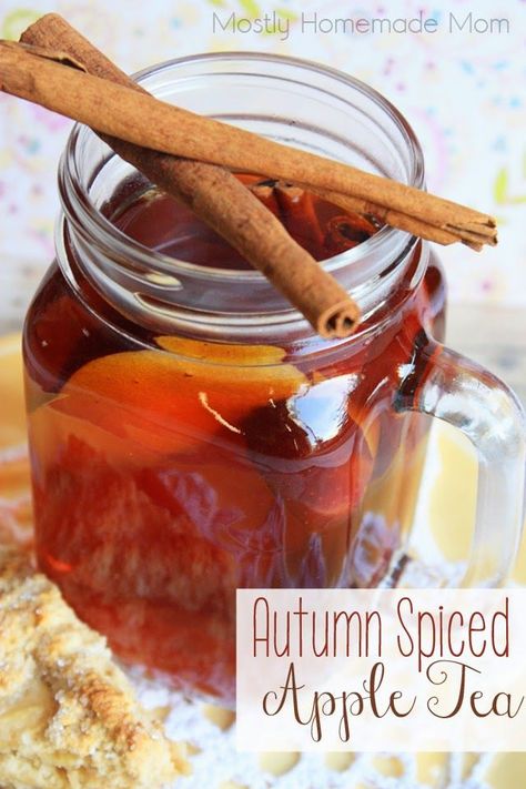 Cloves Recipes, Forralt Bor, Veselý Halloween, Hot Tea Recipes, Apple Tea, Autumn Tea, Spice Tea, Winter Drinks, Fall Drinks