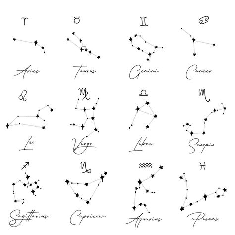 It’s written in the stars… you need a new tattoo <3 Each design is customisable, send through a DM with your ideas xx #starsigntattoo #astrologytattoo #finelinetattoo Astrology Tattoo, Horoscope Tattoos, Sign Tattoo, Scorpio Tattoo, Star Tattoo, Written In The Stars, Zodiac Signs Leo, The Zodiac Signs, Stick And Poke