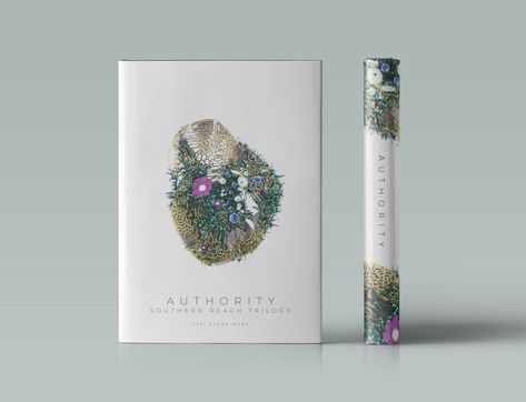 Jeff Vandermeer, Book Pile, Book Cover Design, Dust Jacket, Behance Portfolio, Reading Lists, Book Covers, New Work, Cover Design