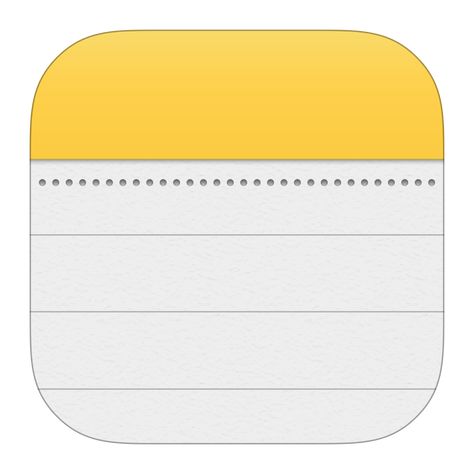 Evernote Organization, Notes Logo, Ios Notes, Notes Iphone, Notes App Icon, Note Iphone, Note App, Note Icon, Notes Icon