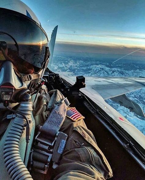 Airforce Division on Instagram: “- “America without her Soldiers would be like God without His angels.” - Claudia Pemberton . 👉Follow @airforcedivision for more images and…” Air Force Fighter Pilot, Fighter Jet Cockpit, Fighter Jet Pilot, Pilot Fighter, Pilot Air Force, Jet Flying, Air Force Fighter Jets, Photo Avion, Pilot Airplane