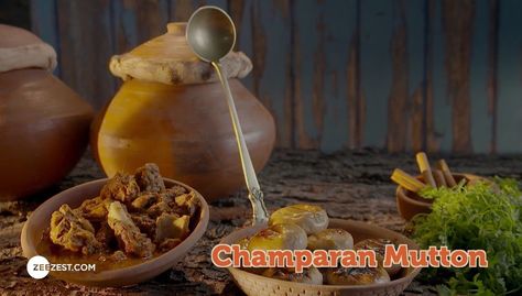 Watch Champaran Mutton Recipe By Chef Harpal Singh Sokhi Champaran Mutton, Mutton Recipe, Gluten Free Chilli, Mutton Recipes, Desi Food, Coriander Powder, Coriander Seeds, Fennel Seeds, Chilli Powder