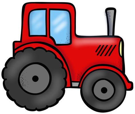 Tractor Cartoon, Toddler Activities Daycare, Vehicles Drawing, Tractor Quilt, Tractor Clipart, Farm Animals Activities, Clip Art Freebies, Super Video, Craft Work For Kids