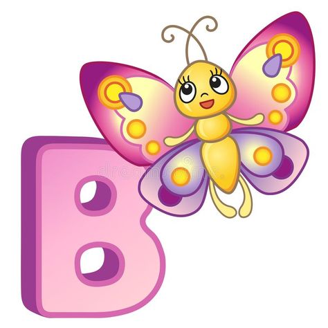 Abc Cartoon, Alphabet Capital Letters, Good Morning Coffee Images, Cute Alphabet, Alphabet Images, Kids Nursery Rhymes, Butterfly Clip Art, Pastel Pink Aesthetic, Cute Cartoon Animals