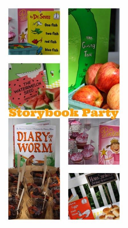 Strawberry Skewers, Storybook Birthday Party, Ideas For A Book, Funniest Books, Outdoor Birthday Parties, Storybook Birthday, Library Party, Bookworm Party, Book Themed Birthday Party