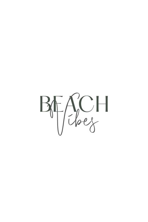 Beach Vibes Beach Header Aesthetic, Widgets Summer, Beach Quotes And Sayings, Word Line, Summer Board, Vacation Quotes, Cute Headers, Go To The Beach, Beach Surf