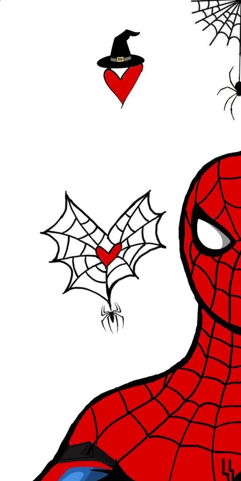 Batman And Spiderman Drawing, Spider Man Painting Ideas, Spiderman Love Quotes, Simple Spiderman Drawing, Spider Man Graffiti, Easy Spiderman Drawing, Spider Man Dibujo, Spiderman Drawing Easy, Spider Man Drawing