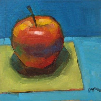 Oil Painting Basics, Carol Marine, Mini Caramel Apples, Aspen Art, Apple Painting, Apple Art, Still Life Fruit, Food Painting, Quotes Celebrities