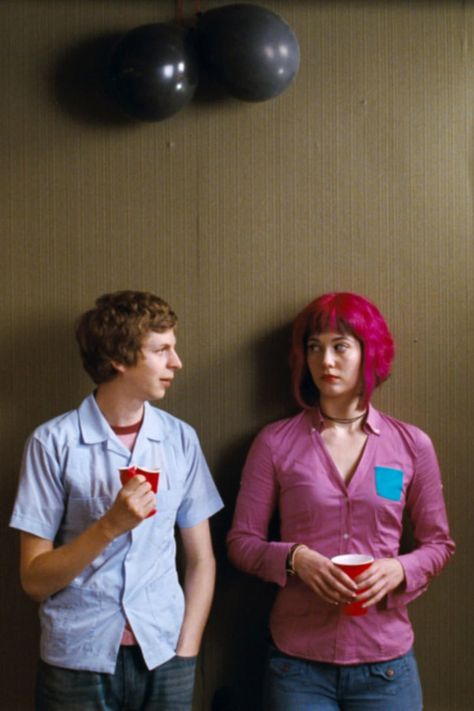 Scott Pilgrim And Ramona Flowers, Scott Pilgrim And Ramona, Scott Pilgrim Movie, Scott Pilgrim Vs The World, Michael Cera, Ramona Flowers, Manic Pixie Dream Girl, Scott Pilgrim Vs. The World, Mary Elizabeth Winstead