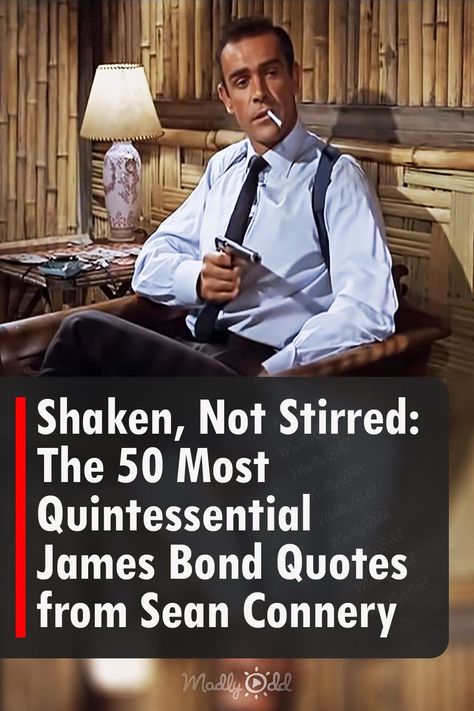 James Bond Aesthetic, Bond Aesthetic, James Bond Quotes, Sean Connery 007, Apartment Kitchens, Sean Connery James Bond, Bond James Bond, Bond Quotes, Iconic Lines