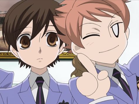 Ohshc Matching Icons, Hikaru And Haruhi, Ouran Highschool, Ouran Host Club, Rich Family, Ouran High School Host Club, High School Host Club, Host Club, Matching Icons