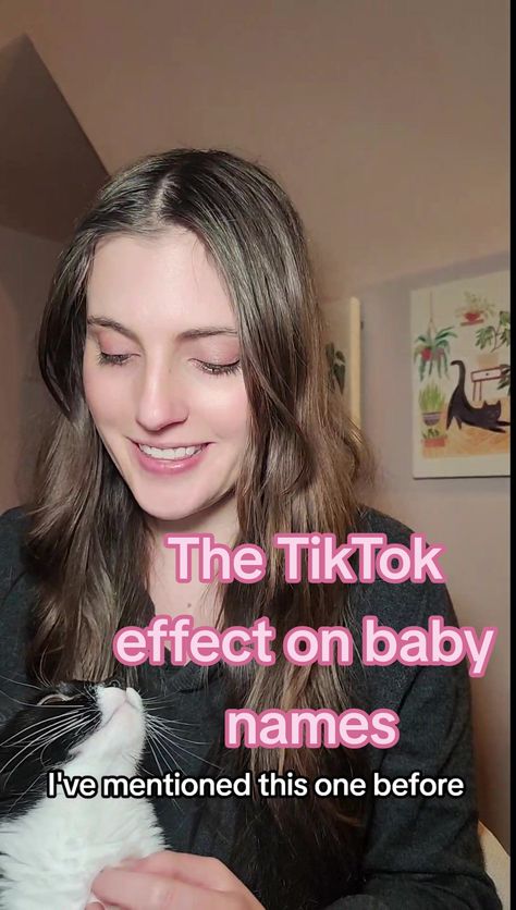 These baby names have undergone the "TikTok effect," we hear about them so often we are under the impression they're super popular when they really aren't. Tiktok Effects Name, Tiktok Effects, Morgan Name, Vintage Revival, Baby Name, Baby Names, Just Love, You Think