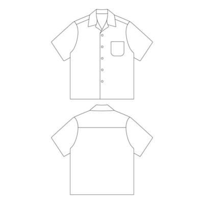 Camp Button Shirt Short Sleeve Flat Technical Drawing Illustration Blank Mock-up Template for Fashion Design and Tech Packs CAD Technical Sketch 10157197 Vector Art at Vecteezy Shirt Technical Drawing, Template For Fashion Design, Technical Sketch, Mock Up T Shirt, Free Vectors, Shirt Short Sleeve, Technical Drawing, Camping Shirt, Button Shirt