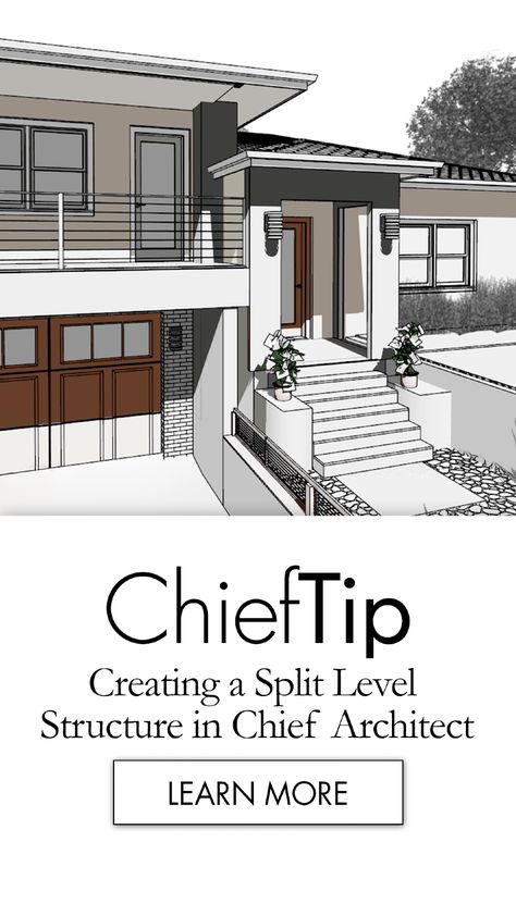 💫 ChiefTip: Creating a Split-Level Structure

A split-level structure is a building in which the floor level in one part of the plan is located approximately halfway between the floor and ceiling levels of another part of the plan. This 10-minute video walks you through the steps to create a Split-Level structure in Chief Architect. 

#chieftip Split Level Floor Plans, Split Entry, Home Design Software, Chief Architect, Marketing Graphics, Split Level, Basement Design, Bath Design, The Plan