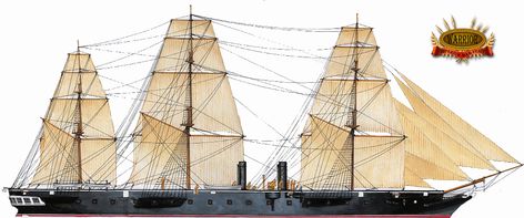 Hms Warrior, Sail Ships, Model Sailing Ships, Ship Wrecks, Frank Morrison, Ship Drawing, Sailing Boat, Tall Ships, Western Union