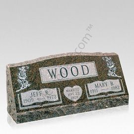 Headstone Symbolism | Symbols on Headstones Demystified Cemetery Symbols, Flat Headstones, Memorial Garden Plaques, Grave Monuments, Granite Memorial, Memorial Markers, Tombstone Designs, Granite Headstones, Cemetery Monuments