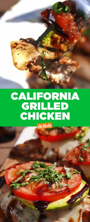 Never been this attracted to grilled chicken before ... Get the recipe from Delish.com. Grill Meat, Avocado Tomato, Grilled Chicken Recipes, Summer Dinner, Grilled Meat, Bbq Recipes, Grilling Recipes, Grilled Chicken, Chicken Dinner