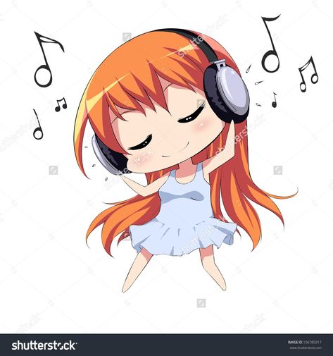 Listening To Music Art, Anime Headphones, Outer Space Drawing, Girl Listening To Music, Gif Transparent, Happy Birthday Clip Art, Music Doodle, Happy Birthday Clip, Fantasy Wallpaper