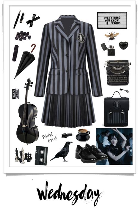 Wednesday Style Outfits, Wednesday Inspired Outfit, Wednesday Outfit Ideas, Wednesday Clothes, Wednesday Addams Party Ideas, Wednesday Addams Party, Wednesday Style, Wednesday Addams Outfit, Wednesday Party