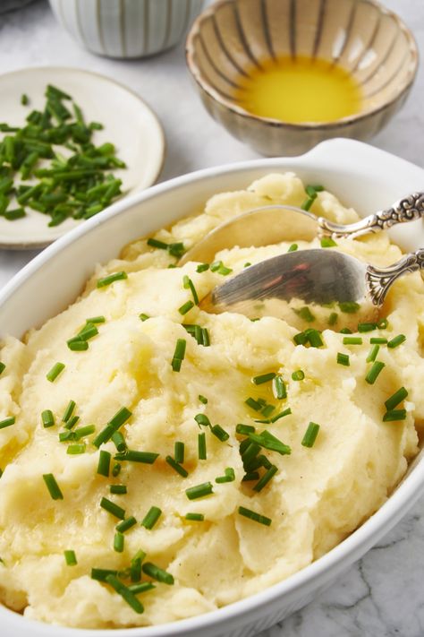 INCREDIBLY Creamy Sous Vide Mashed Potatoes Sous Vide Mashed Potatoes, Mashed Potatoes Recipes, Twice Baked Mashed Potatoes, Baked Chicken Cutlets, Baked Turkey Wings, Baked Mashed Potatoes, Fluffy Mashed Potatoes, Potatoes Recipes, Sous Vide Recipes