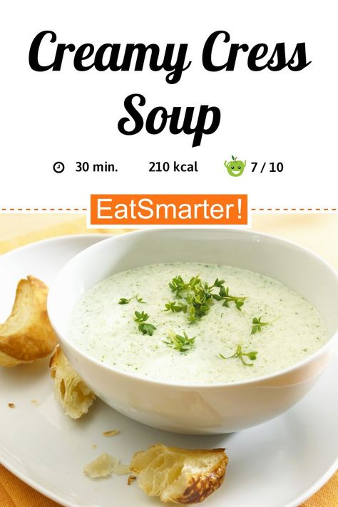 Herb Soup, Family Eating, Fall Soups, Creamy Soup, Eat Smart, Bowl Of Soup, Food Shows, Healthy Delicious, Eat Smarter