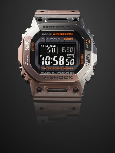 G Shock Watches Mens, G Shock Men, New G Shock, Expensive Watches, G Shock Watches, Cool Gadgets To Buy, Watches Unique, Into The Future, Casio G Shock