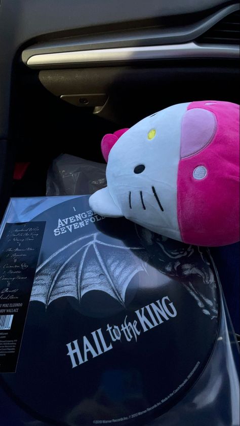 My Two Personalities, Avenged Sevenfold Wallpapers, Hello Kitty Squishmallow, Two Personalities, Avenged Sevenfold, Metallic Wallpaper, Hello Kitty Plush, Hello Kitty Wallpaper