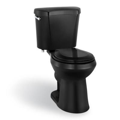 Black Toilet Bathroom Ideas, Small Black Bathroom Ideas, Computer Hutch, Black Toilet Seats, Diy Composting Toilet, Horror Ideas, Bungalow Bathroom, Cave Design, Bathroom Upgrade