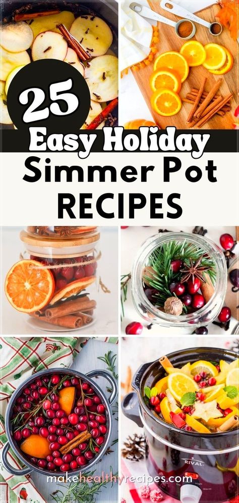 Explore our top 25 Christmas simmer pot recipes, with or without cranberries for those who prefer different scents. These recipes are perfect for filling your home with a festive aroma and make excellent gifts, especially when presented in a jar with a charming label. Christmas Simmer Pot Recipes, Christmas Simmer Pot, Small Crock Pot, Homemade Potpourri, Simmer Pot Recipes, Stove Top Potpourri, Simmering Potpourri, Potpourri Recipes, Simmer Pot