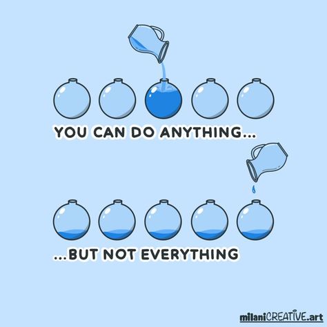 Pejman Milani on LinkedIn: You can do anything...but not everything. 

Illustration by me… | 57 comments Motivational Thoughts For Students, Business Infographics, Improve Confidence, Visual Metaphor, Motivation Board, Mindfulness Journal, Motivational Thoughts, You Can Do Anything, The Hard Way